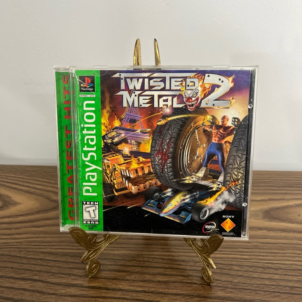 Twisted Metal 2 - Greatest Hits (Sony PlayStation 1 - PS1) (1996) - Complete CIB